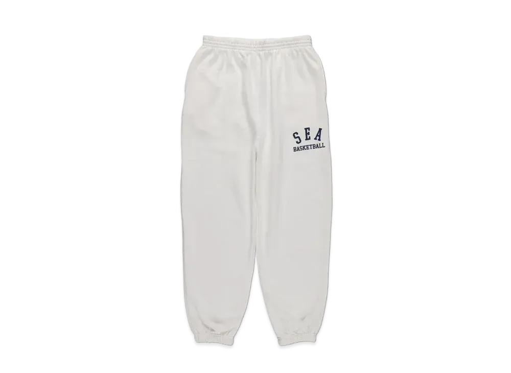 WIND AND SEA SEA (A-HOOPS) SWEAT PANTS "White"