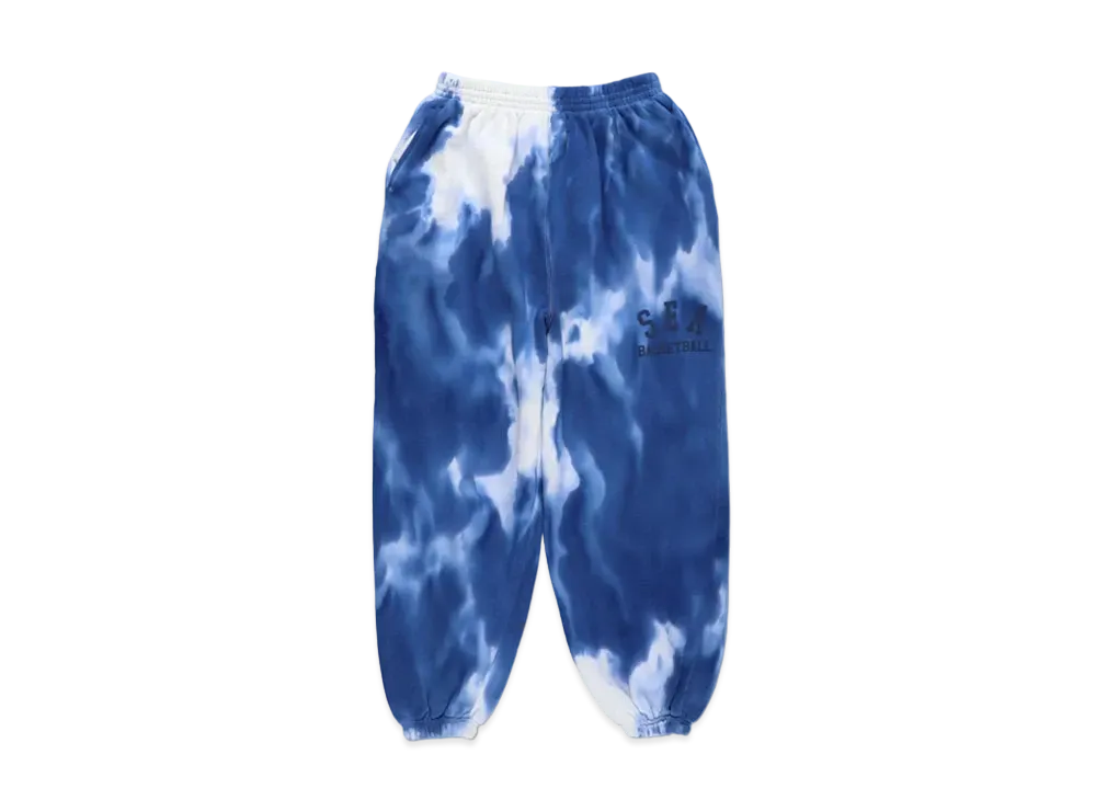WIND AND SEA SEA (A-HOOPS) SWEAT PANTS "Tye Dye Blue"