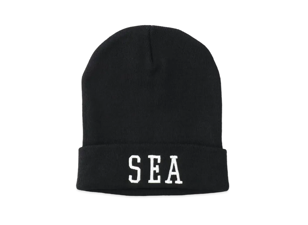 WIND AND SEA SEA (A-HOOPS) BEANIE "Black"