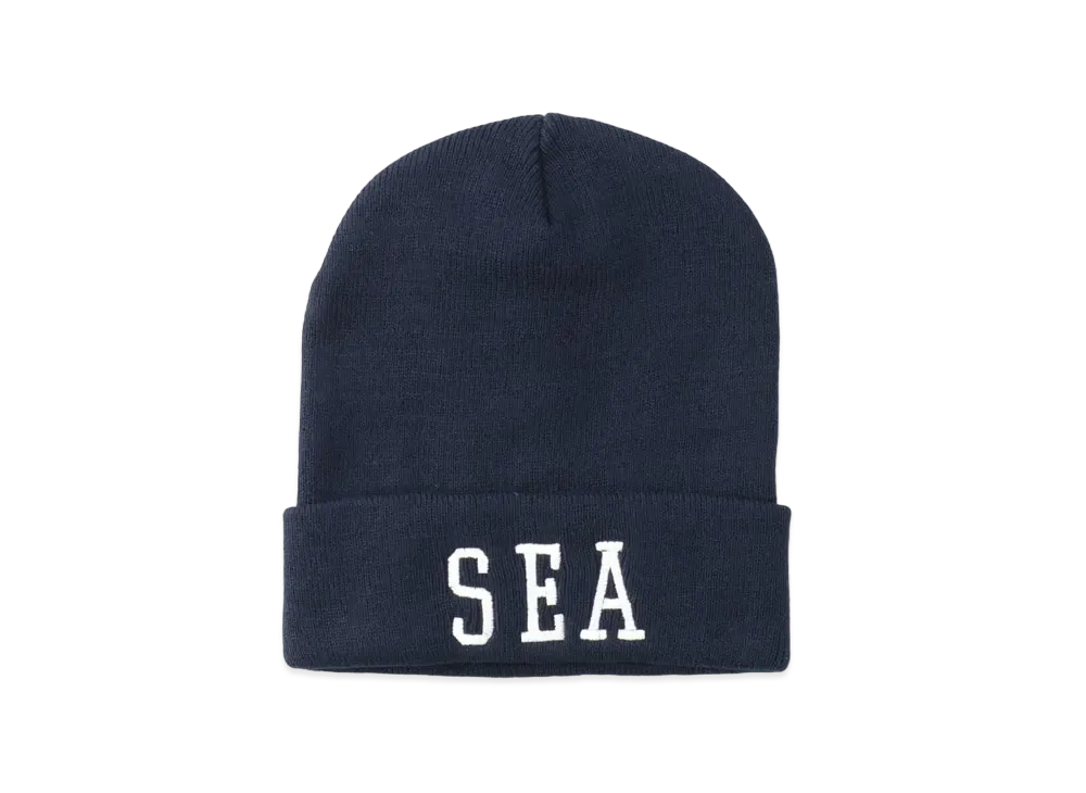 WIND AND SEA SEA (A-HOOPS) BEANIE "Navy"