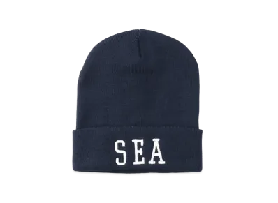WIND AND SEA SEA (A-HOOPS) BEANIE "Navy"