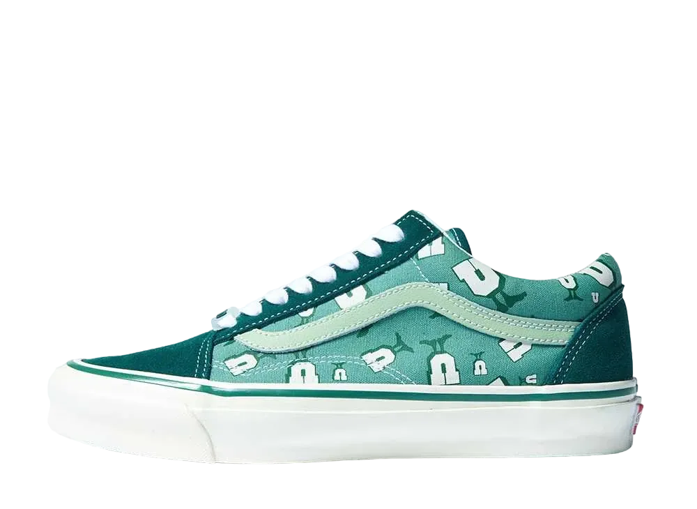 Undefeated × Vans OG Old Skool LX "Green"