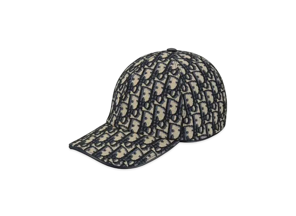 Dior Oblique Baseball Cap "Beige/Black"