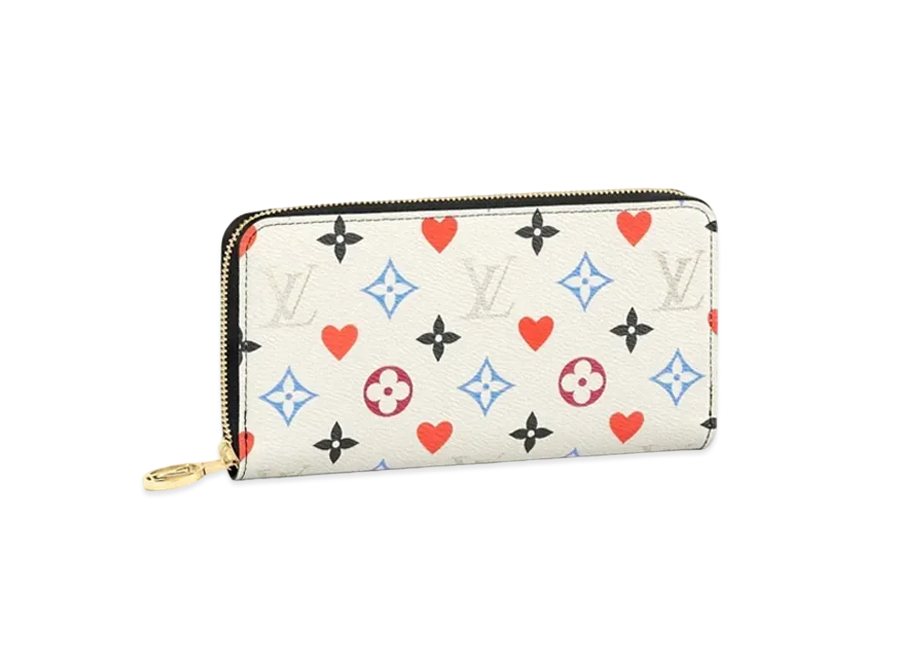 Louis Vuitton Zippy Wallet Monogram Game On "Blanc"