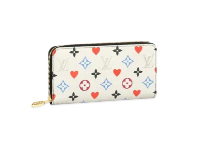 Louis Vuitton Zippy Wallet Monogram Game On "Blanc"