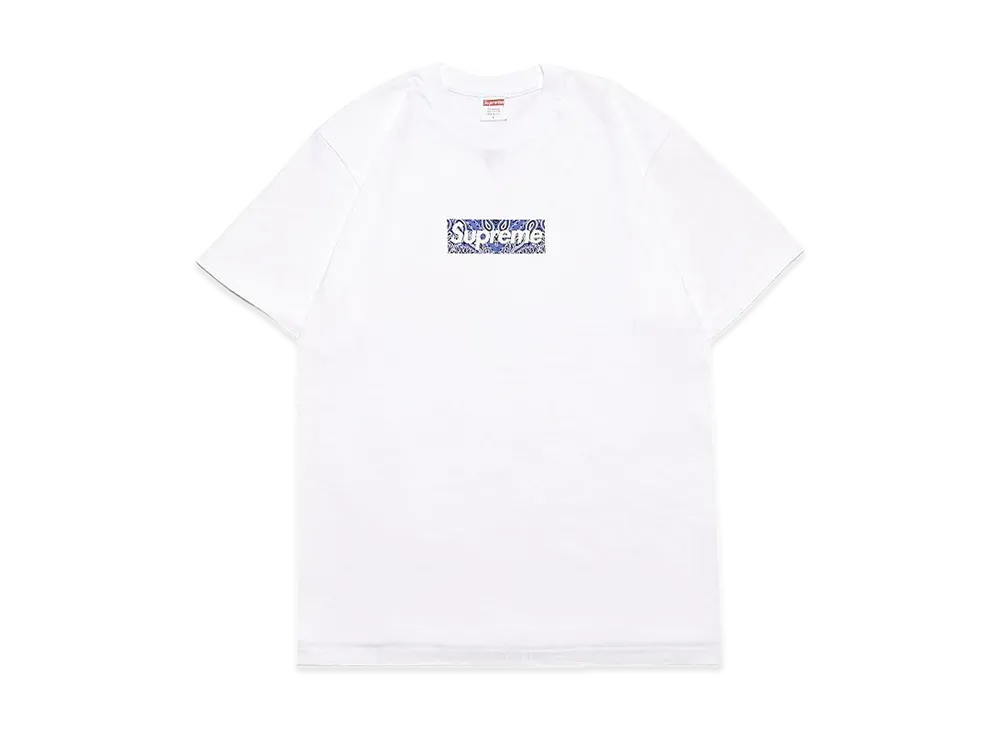 Supreme Bandana Box Logo Tee "White"