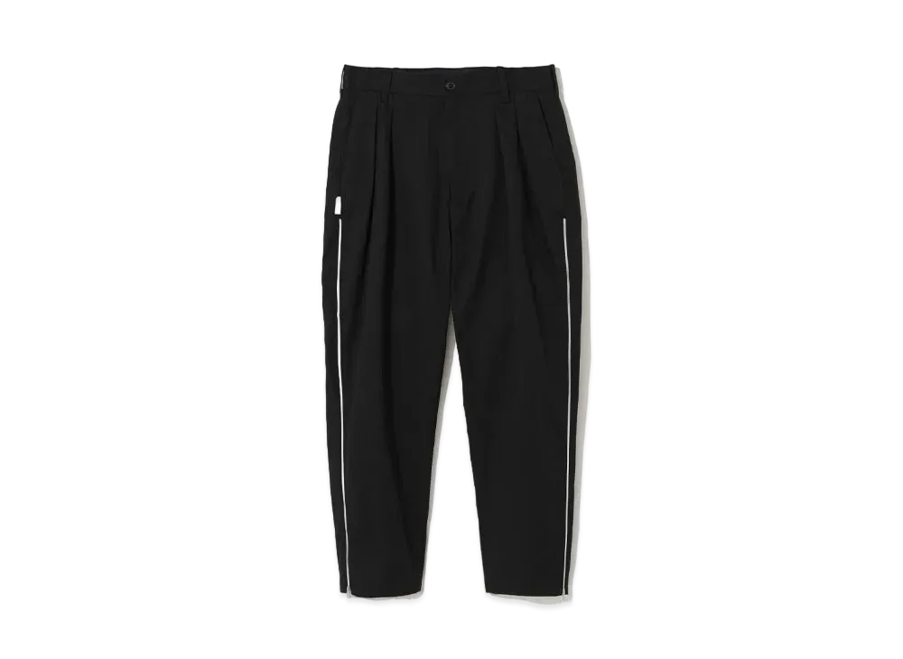 UNDERCOVER x WTAPS T/C TWILL SIDE ZIP 2TUCK PT "Black"