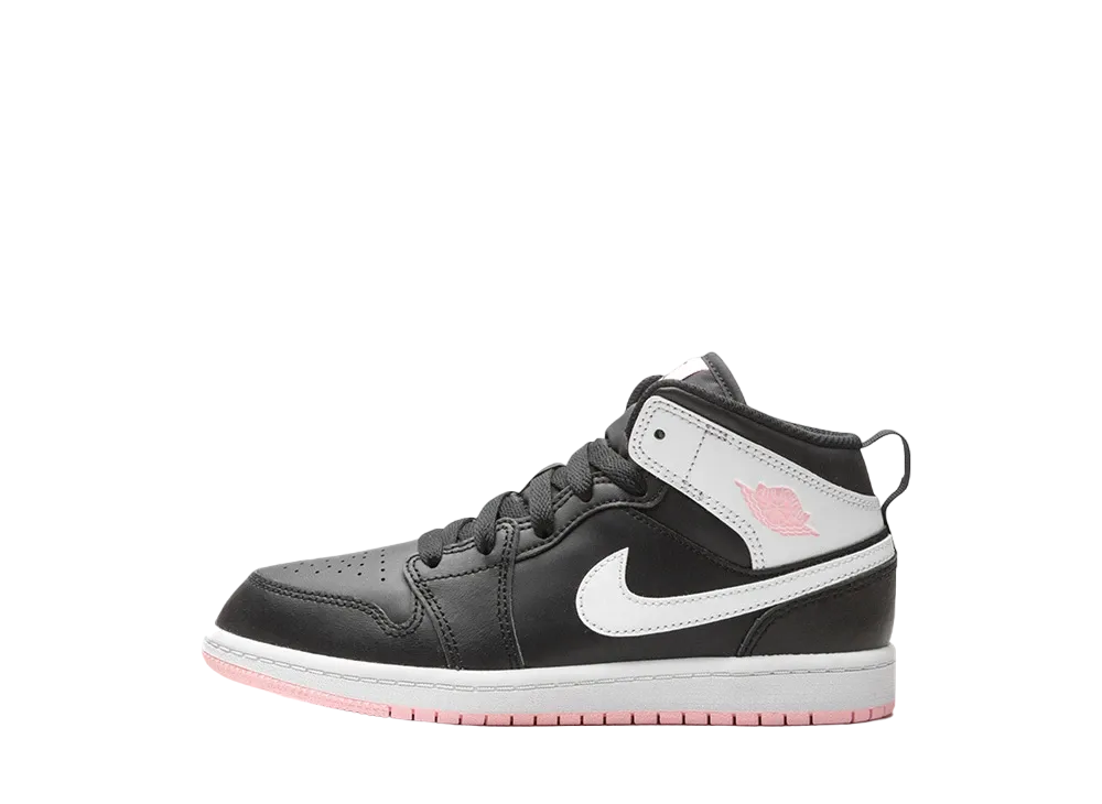 Nike PS Jordan 1 Mid "Arctic Pink/Black"