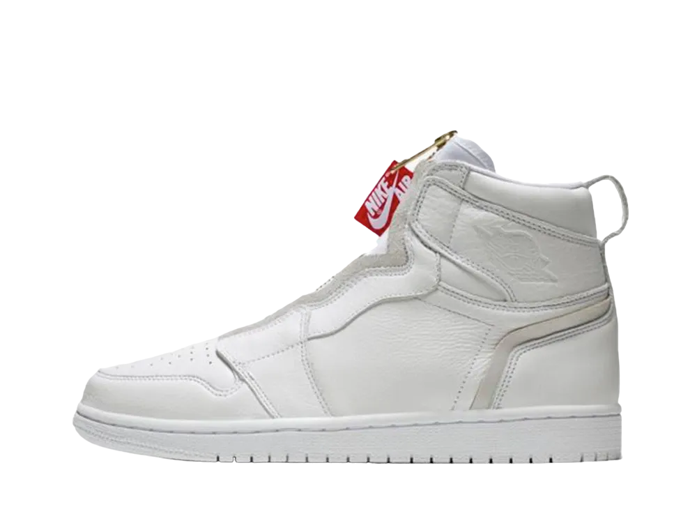 Nike Women's Air Jordan 1 Retro High "Zip White"