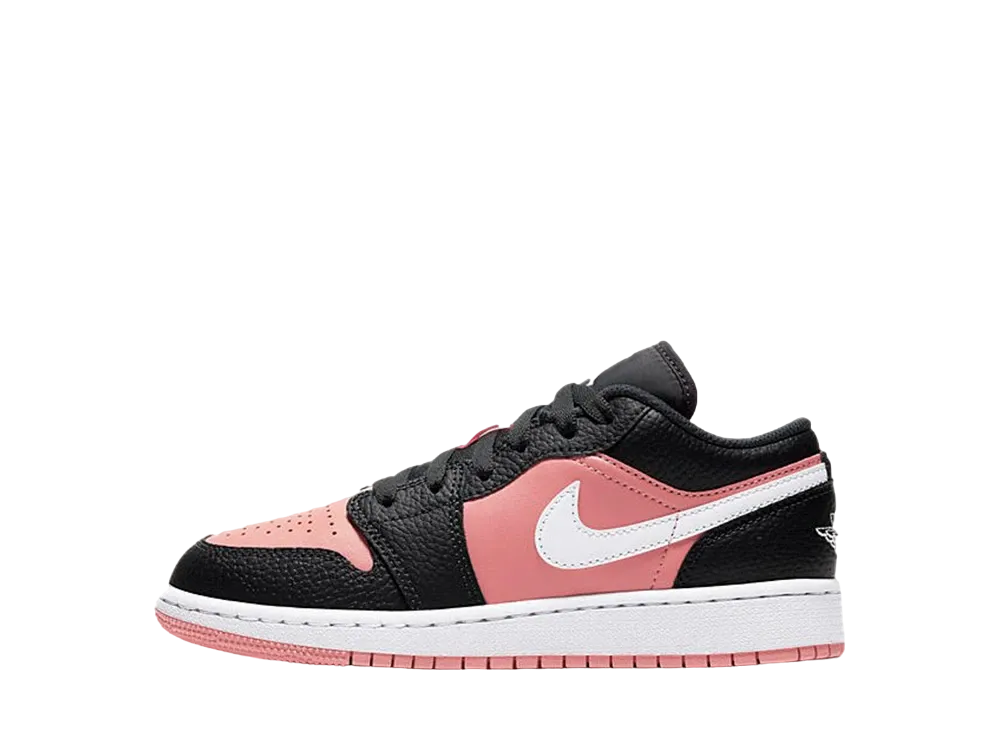 ナイキ GS エアジョーダン1 ロー レトロ "ブラック クリムゾン ティント"