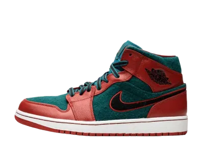 Nike Air Jordan 1 Mid "Gym Red Black Dark Sea"