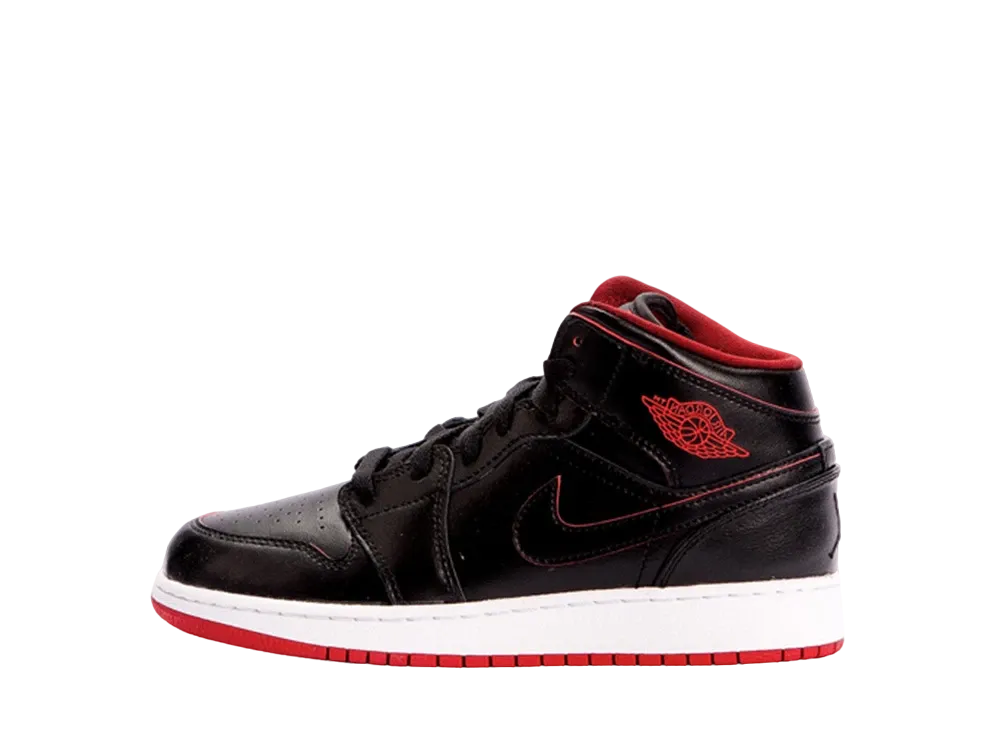 Nike GS Air Jordan 1 Mid "Lance Mountain Bred"