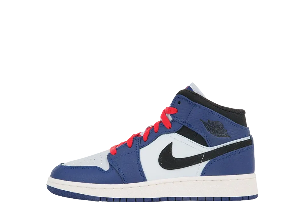 Nike GS Air Jordan 1 Mid SE "Deep Royal"