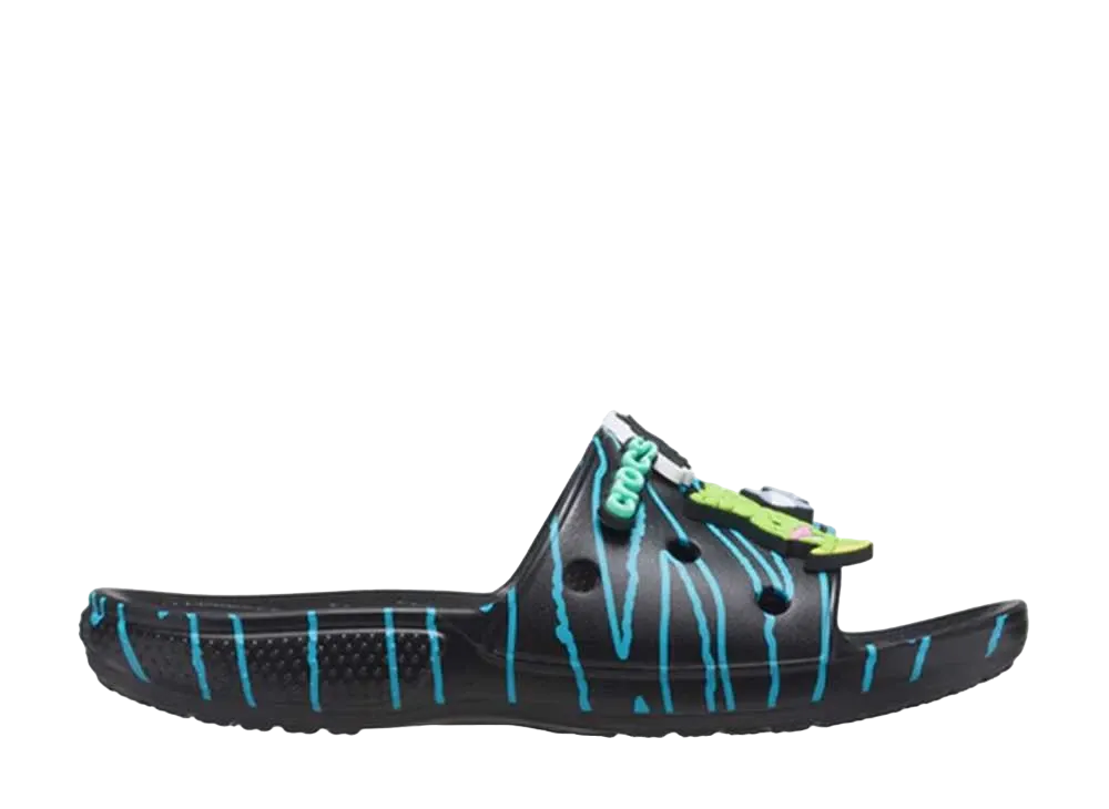 ロン・イングリッシュ × パーティ アニマルズ × クロックス クラシック クロッグ "ゼブラ ブラック"