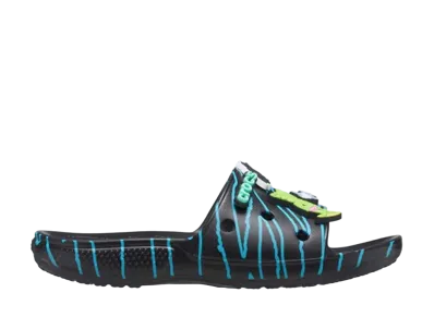 ロン・イングリッシュ × パーティ アニマルズ × クロックス クラシック クロッグ "ゼブラ ブラック"