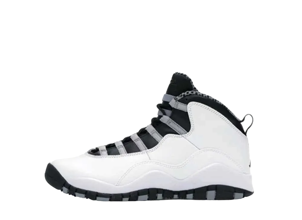 ナイキ GS エアジョーダン10 レトロ "スティール"