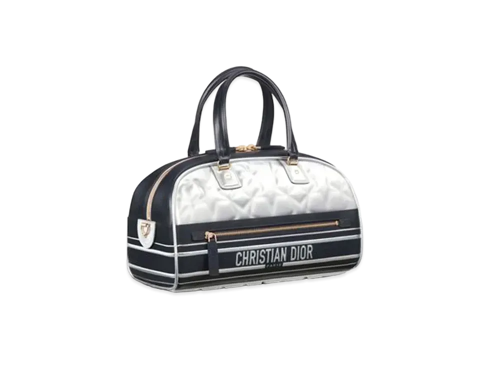 DIOR VIBE Medium Bowling Bag "Silver"
