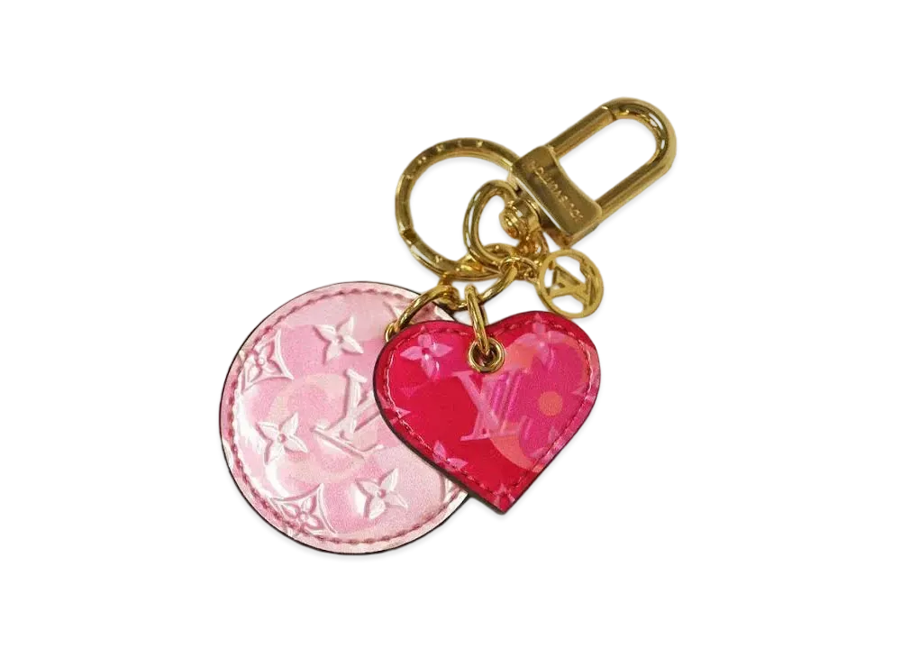 Louis Vuitton Porte Cles Valentine Heart "Pink"
