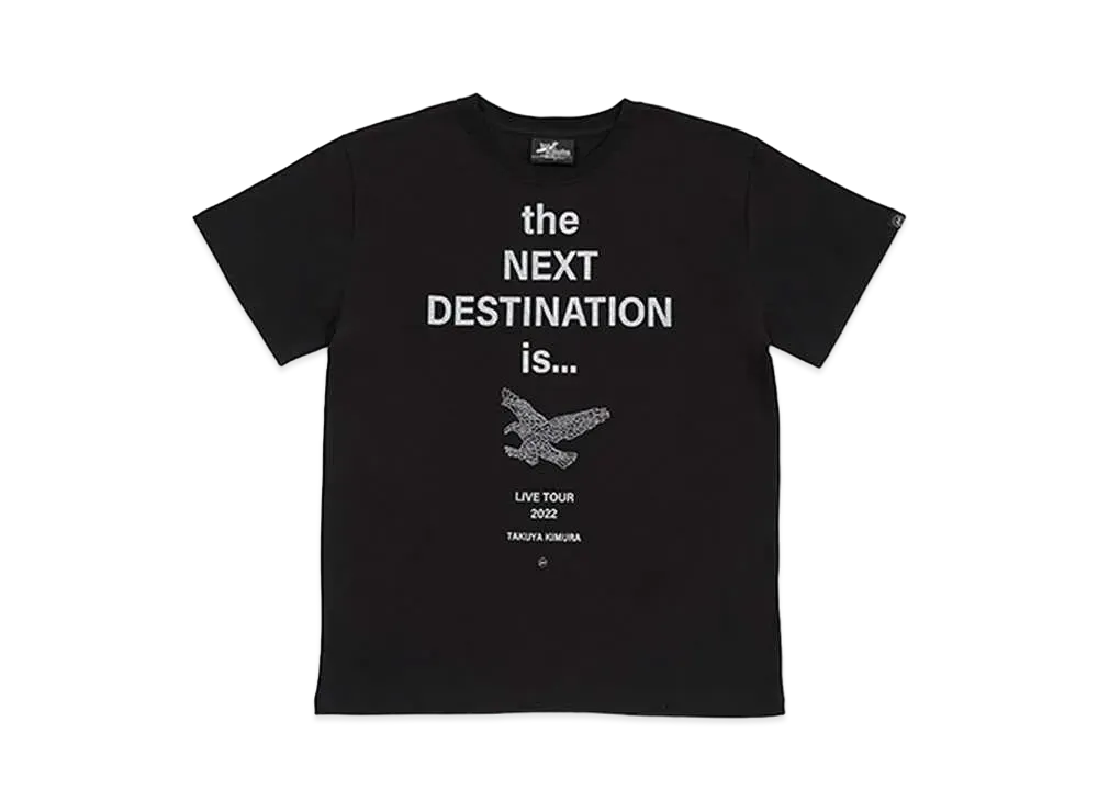 FRAGMENT Next Destination Takuya Kimura Tee "Black"