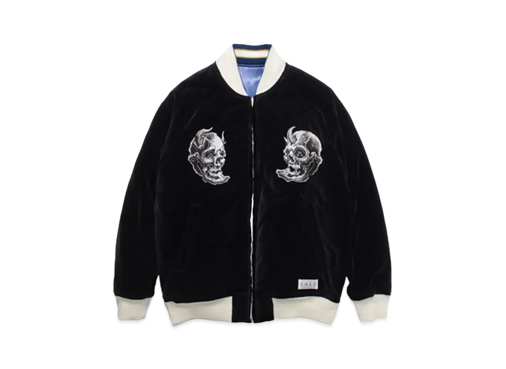WACKO MARIA 56 TATTOO STUDIO / REVERSIBLE SKA JACKET "Black"