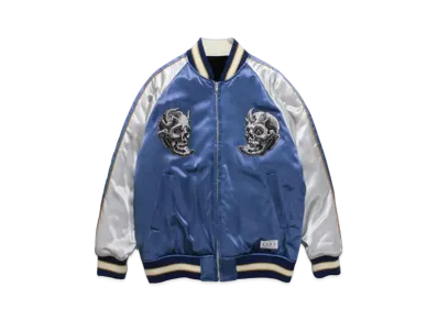 WACKO MARIA 56 TATTOO STUDIO / REVERSIBLE SKA JACKET "Blue"