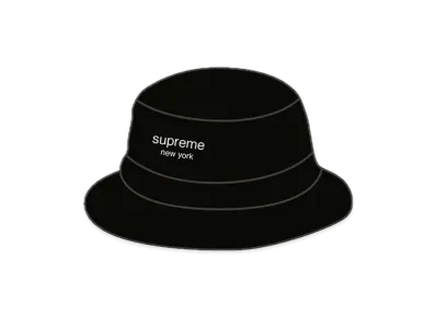 Supreme Wide Wale Corduroy Crusher "Black"