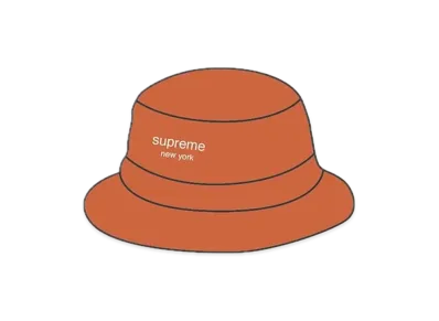 Supreme Wide Wale Corduroy Crusher "Orange"