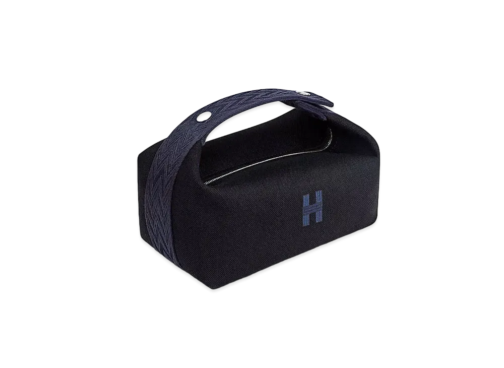 Hermes Brid a Black Pouch PM ”Noir/Bleu nuit”