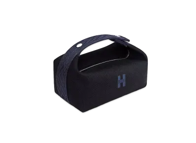 Hermes Brid a Black Pouch PM ”Noir/Bleu nuit”