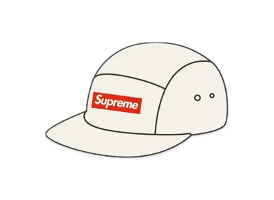 Supreme Washed Chino Twill Camp Cap "Natural"(19SS)