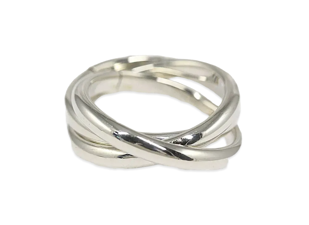 ティファニー トリニティリング "シルバー"