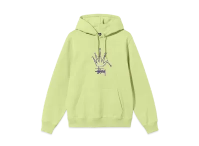 Stussy BROKEN CROWN HOODIE "Tea"