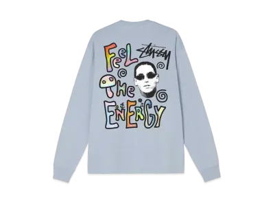 Stussy ENERGY LS TEE "Steel"