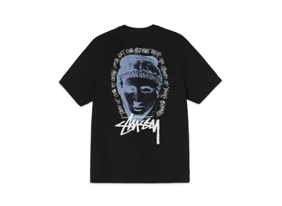 Stussy YOUNG MODERNS PIGMENT DYED TEE "Black"
