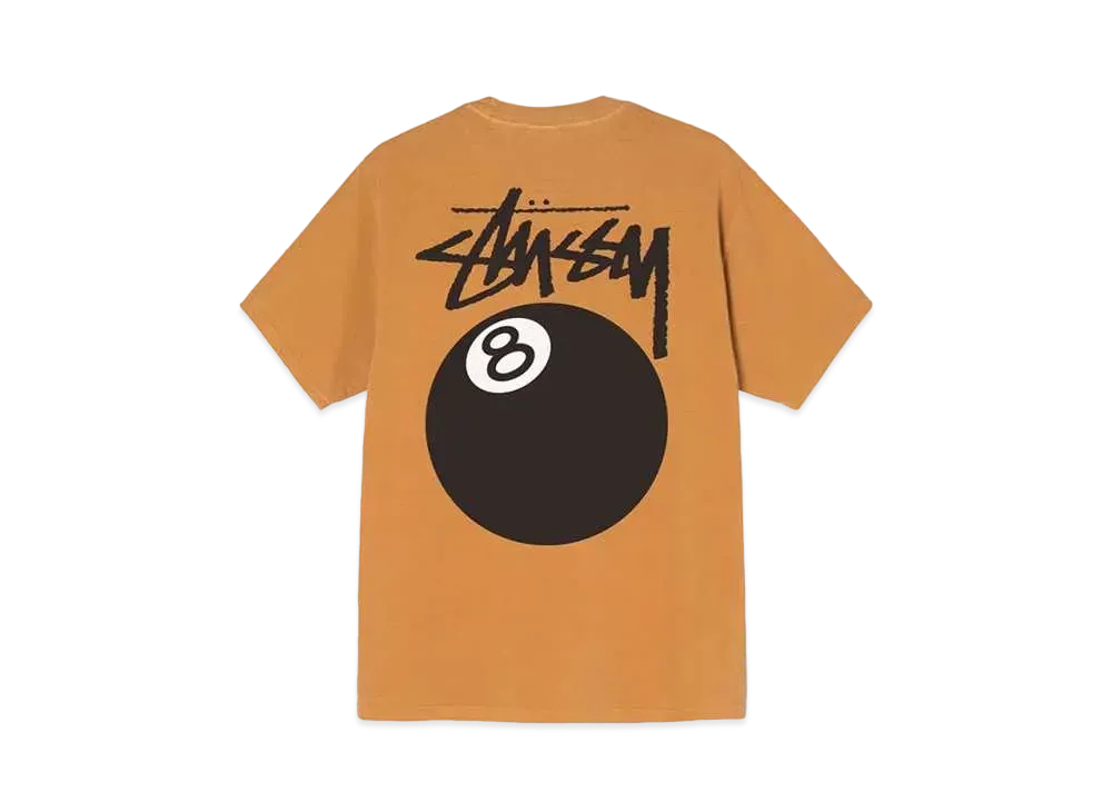 Stussy 8 BALL PIGMENT DYED TEE "Copper"