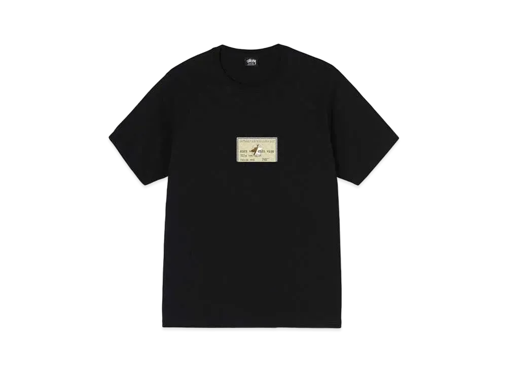 Stussy DEBT TEE "Black"