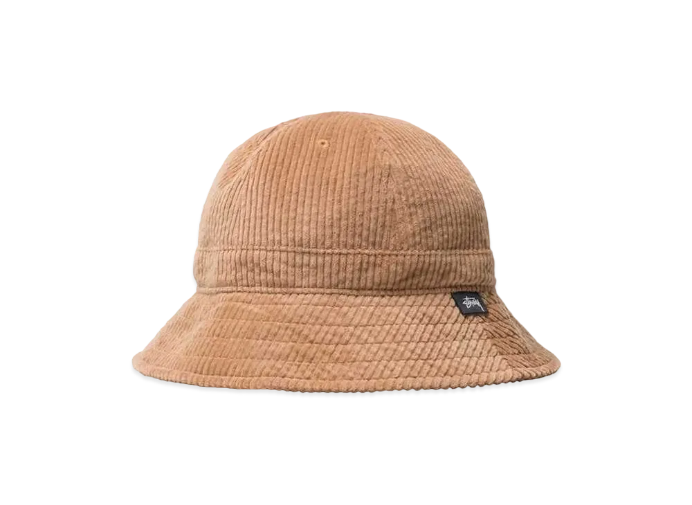 Stussy CORDUROY BELL CAP "Light Brown"