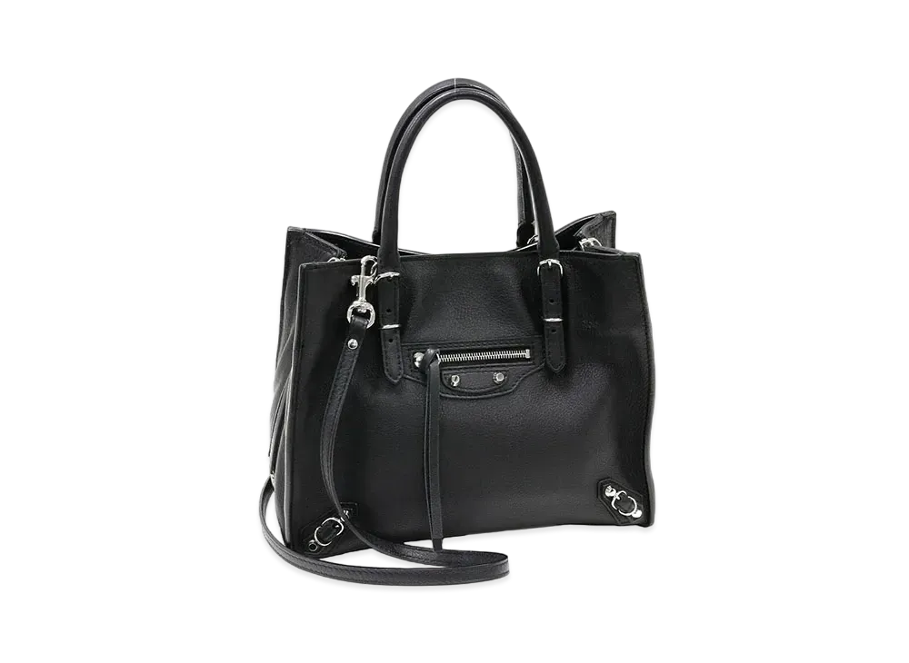 Balenciaga Paper mini Hand bag "Black"