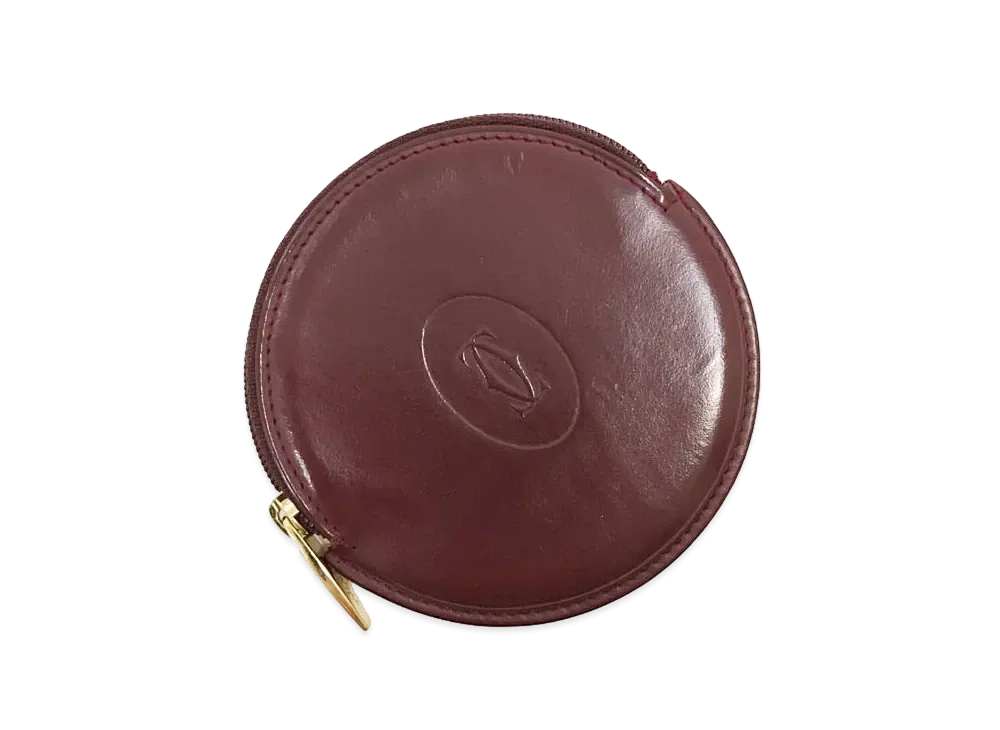 Cartier Must line Coin case ”Red”