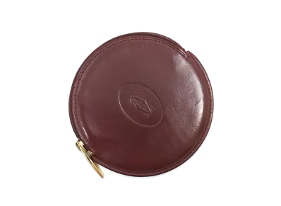 Cartier Must line Coin case ”Red”