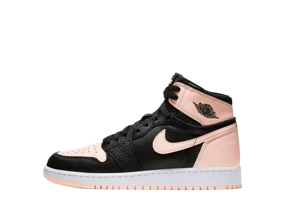 ナイキ GS エアジョーダン1 ハイ "ブラック クリムゾン ティント"