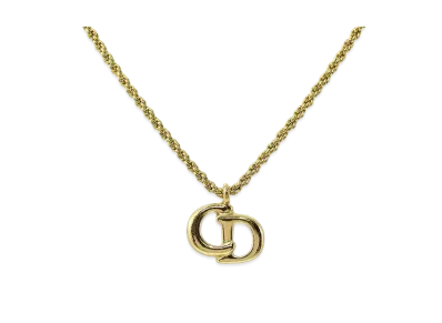 Dior CD Logo Necklace "Gold"
