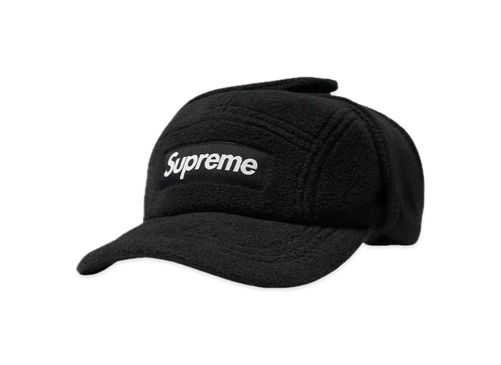 Supreme Polartec Earflap Camp Cap "Black"