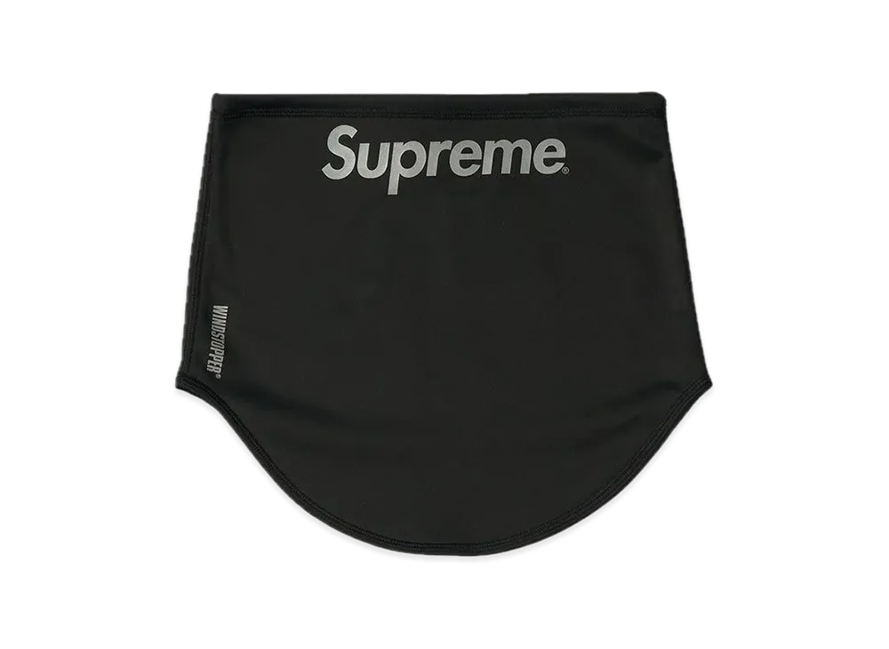 Supreme WINDSTOPPER Neck Gaiter "Black" (21FW)