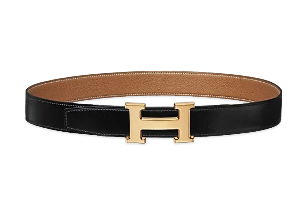 Hermes Reversible Belt "Black/Brown"