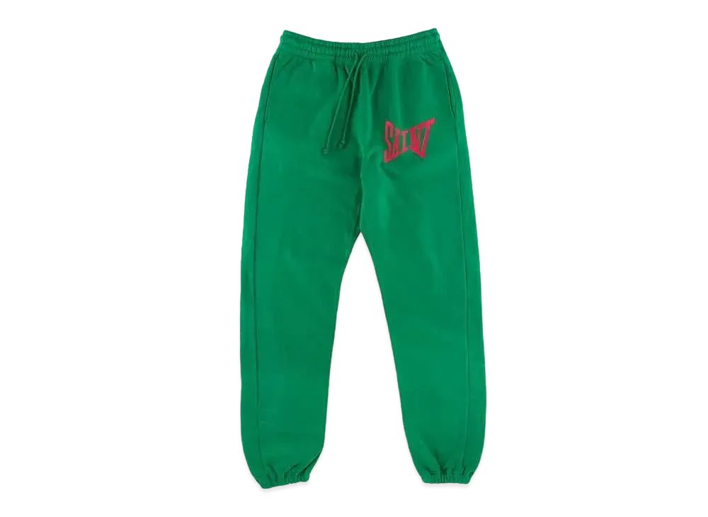 SAINT Mxxxxxx SWEAT PANTS / LOGO "Green"