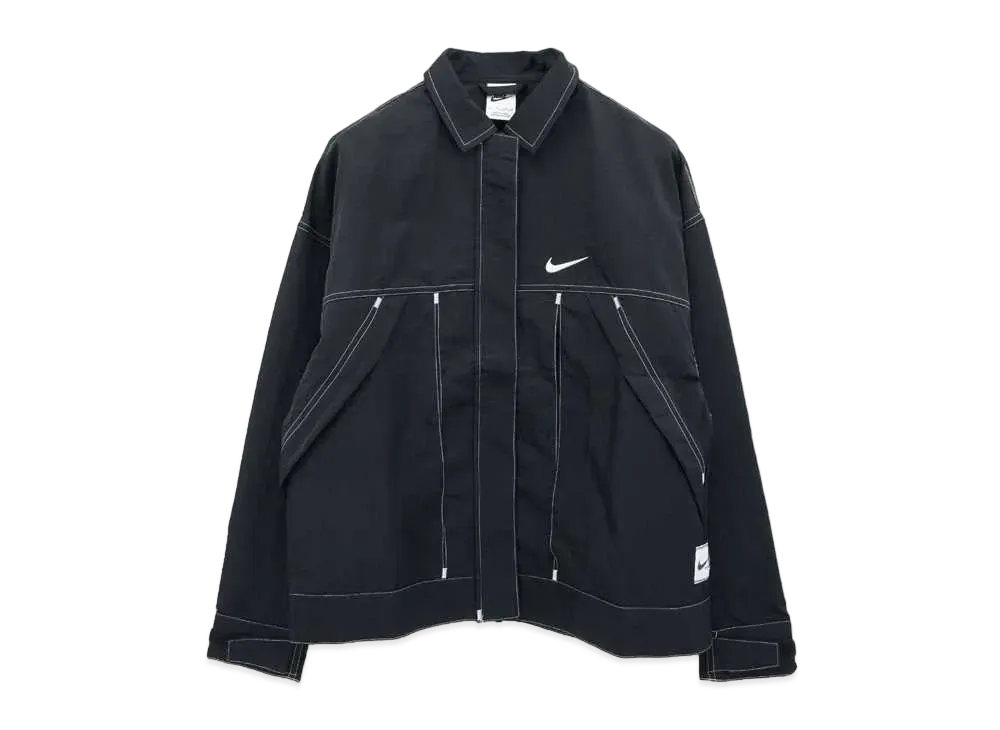 Nike WMNS NSW SWOOSH WOVEN JACKET "Black"