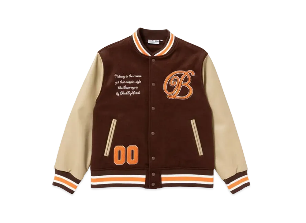 BlackEyePatch VARSITY JACKET "Brown"