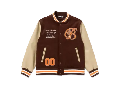 BlackEyePatch VARSITY JACKET "Brown"