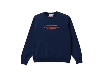 BlackEyePatch BEEZ-EYE-P STATEMENT CREW SWEAT "Navy"